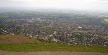 Great Malvern from the Beacon