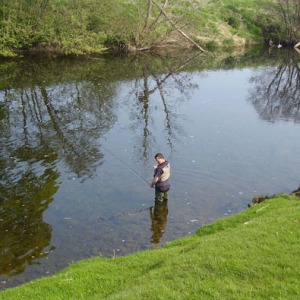 Fishing in the River Ure